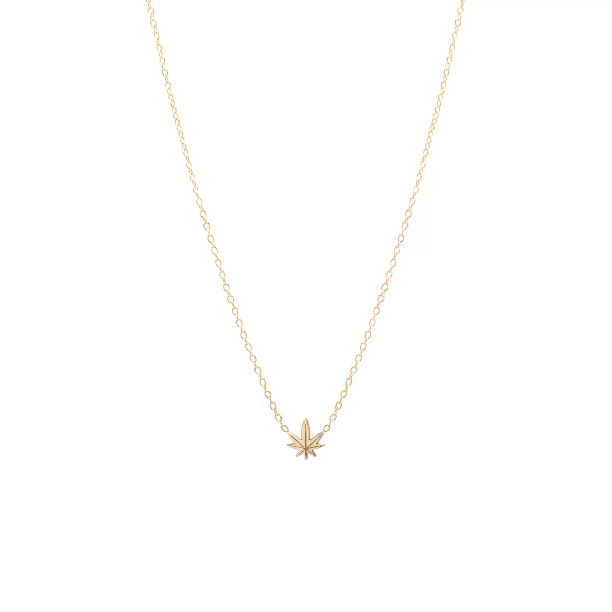 14k diamond itty bitty mary jane necklace