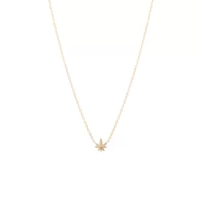 14k diamond itty bitty mary jane necklace