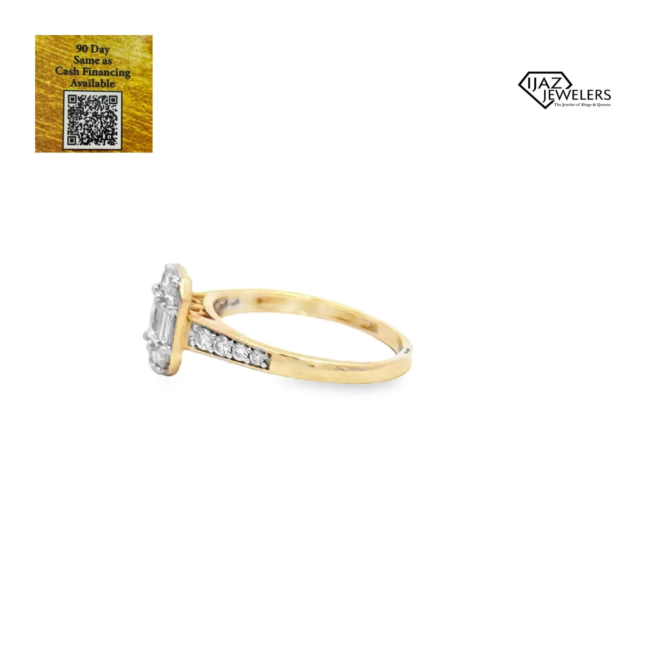 14K Gold 0.75 CTW Diamond Ring