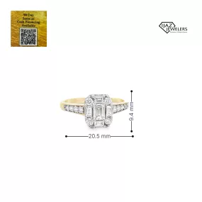 14K Gold 0.75 CTW Diamond Ring