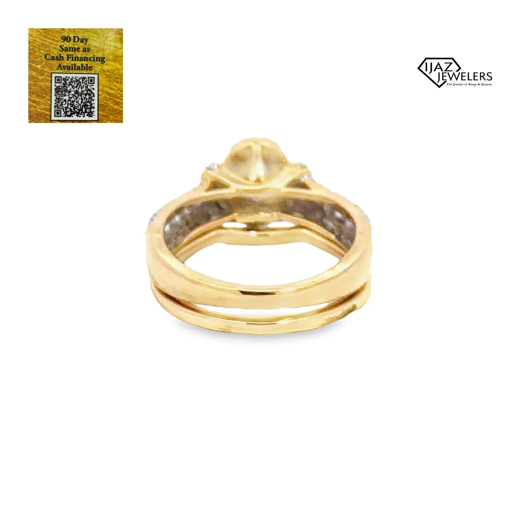 14K Gold 1.00 CTW Diamond Ladies Engagement Set