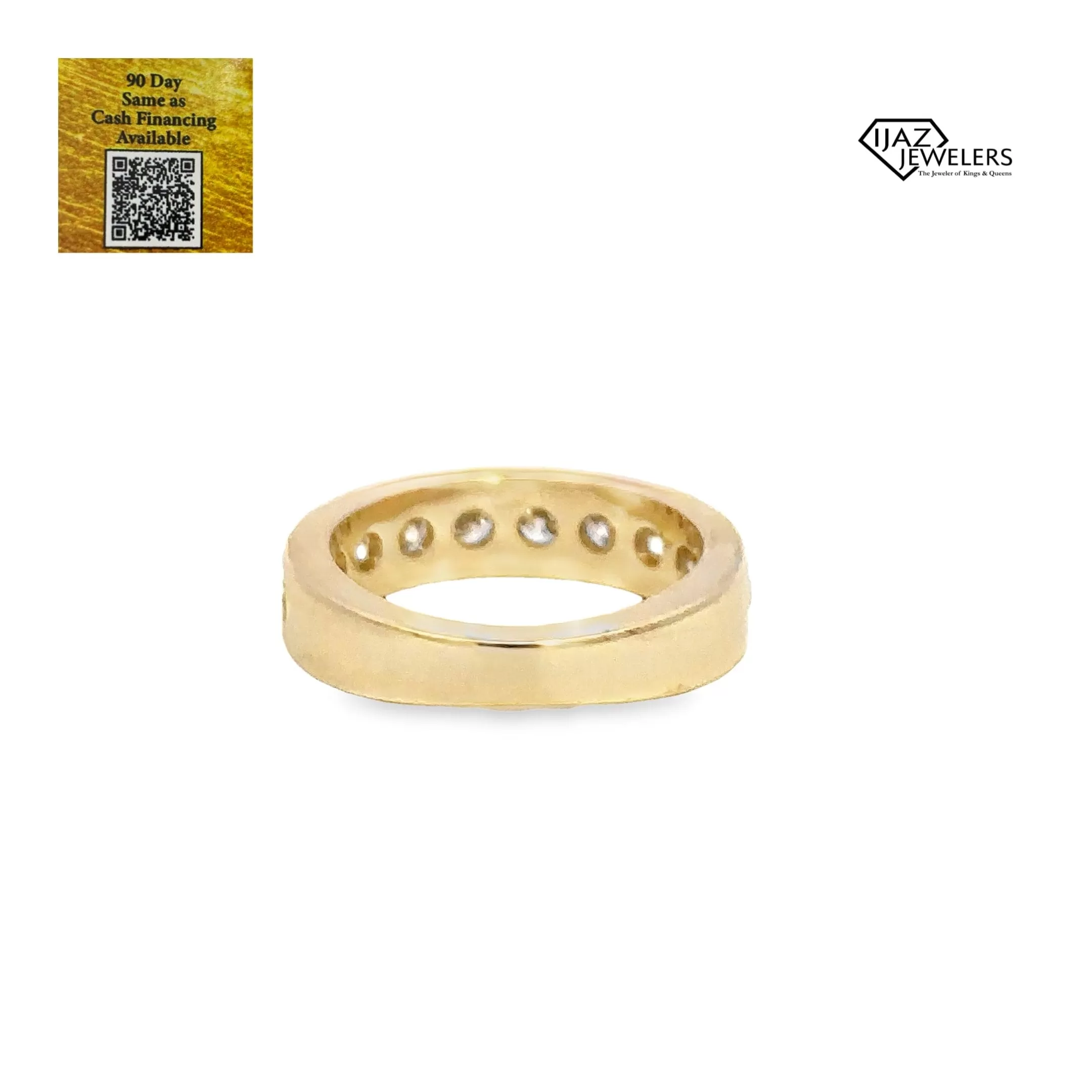 14K Gold 1.75 CTW Diamond Band