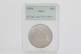 1886-P PCGS MS64 Morgan Silver Dollar Coin