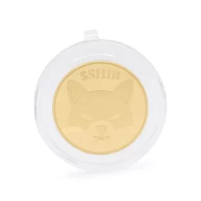 1OZ SHIBA INU $Shib Bitpay 24K Fine Gold Coin