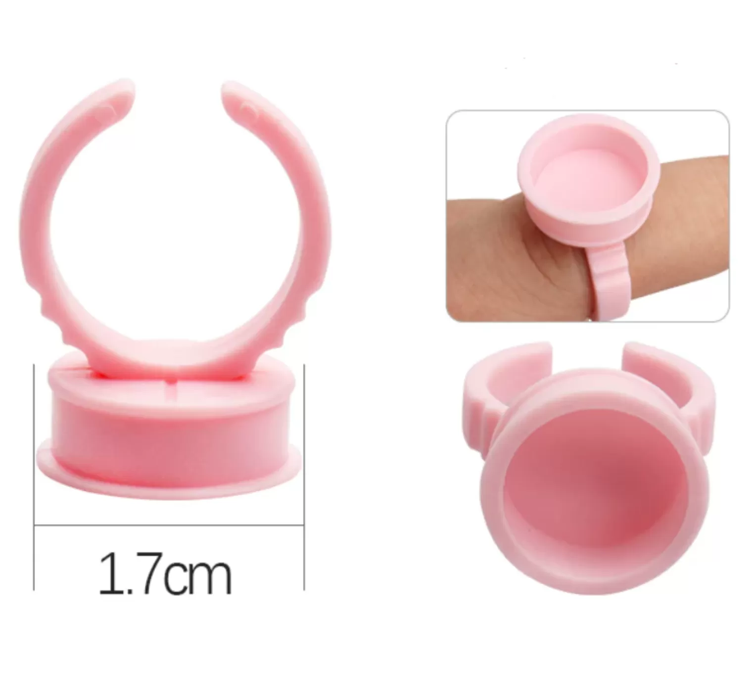 30Pcs Lash Glue Ring