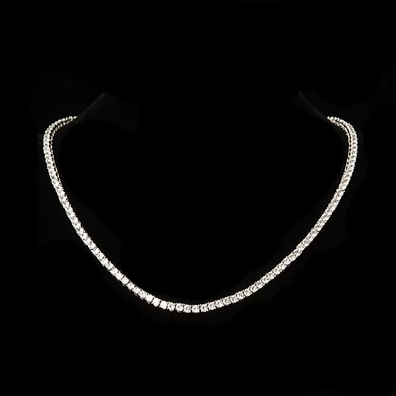 3/4/5mm 1 Row CZ Tennis Chain