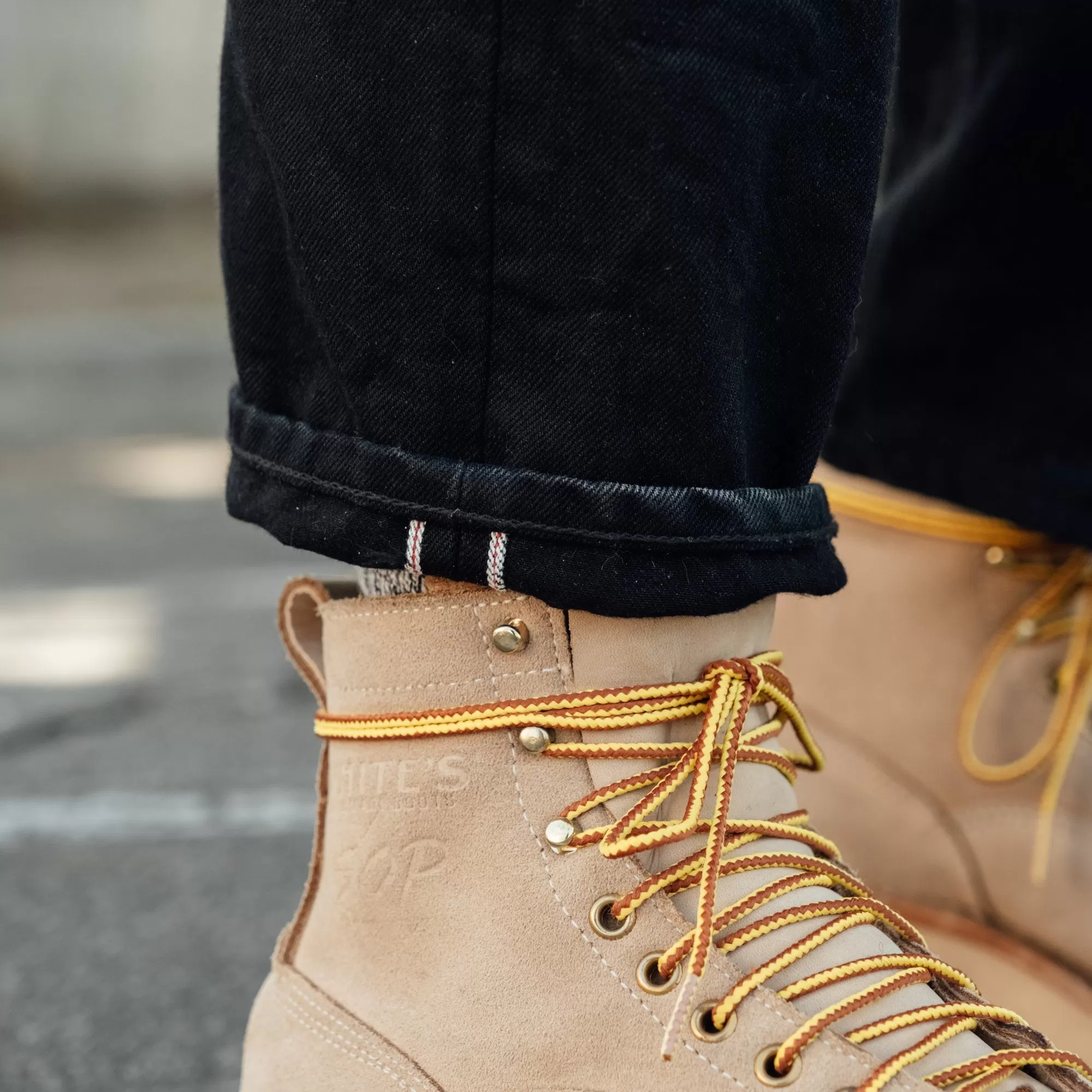 3sixteen CS-220x Classic Straight Double Black Selvedge Jean