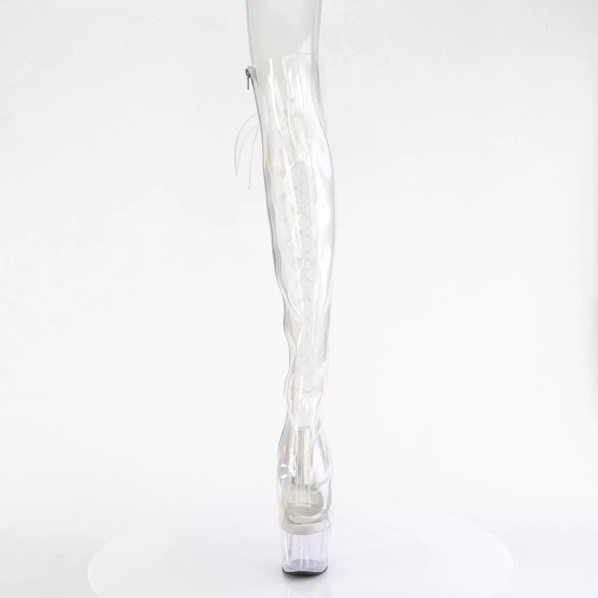 7 Inch Heel ADORE-3019C Clear