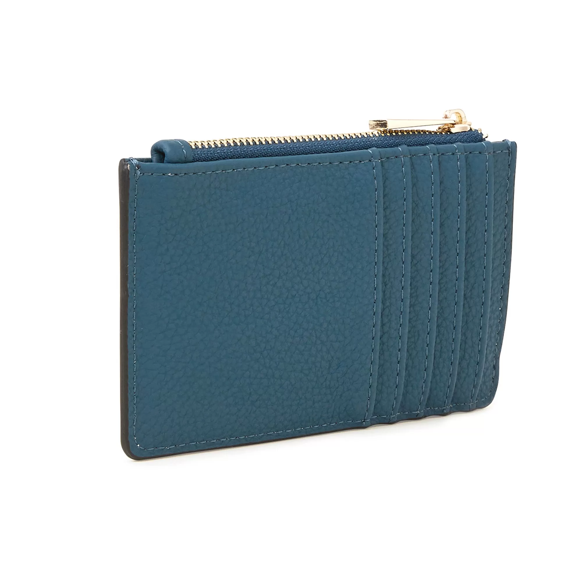 Accessorize London Women's Teal Multi Compartment Classic Cardholder