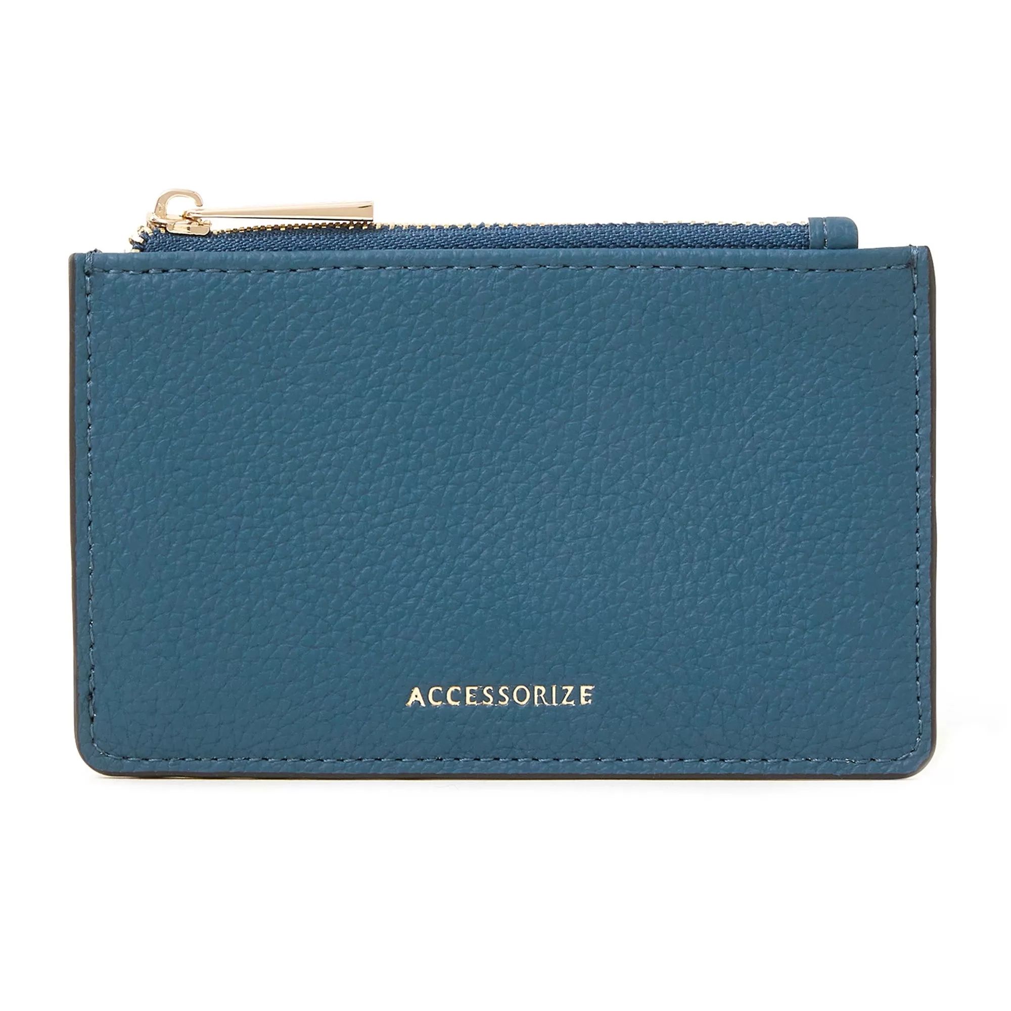 Accessorize London Women's Teal Multi Compartment Classic Cardholder