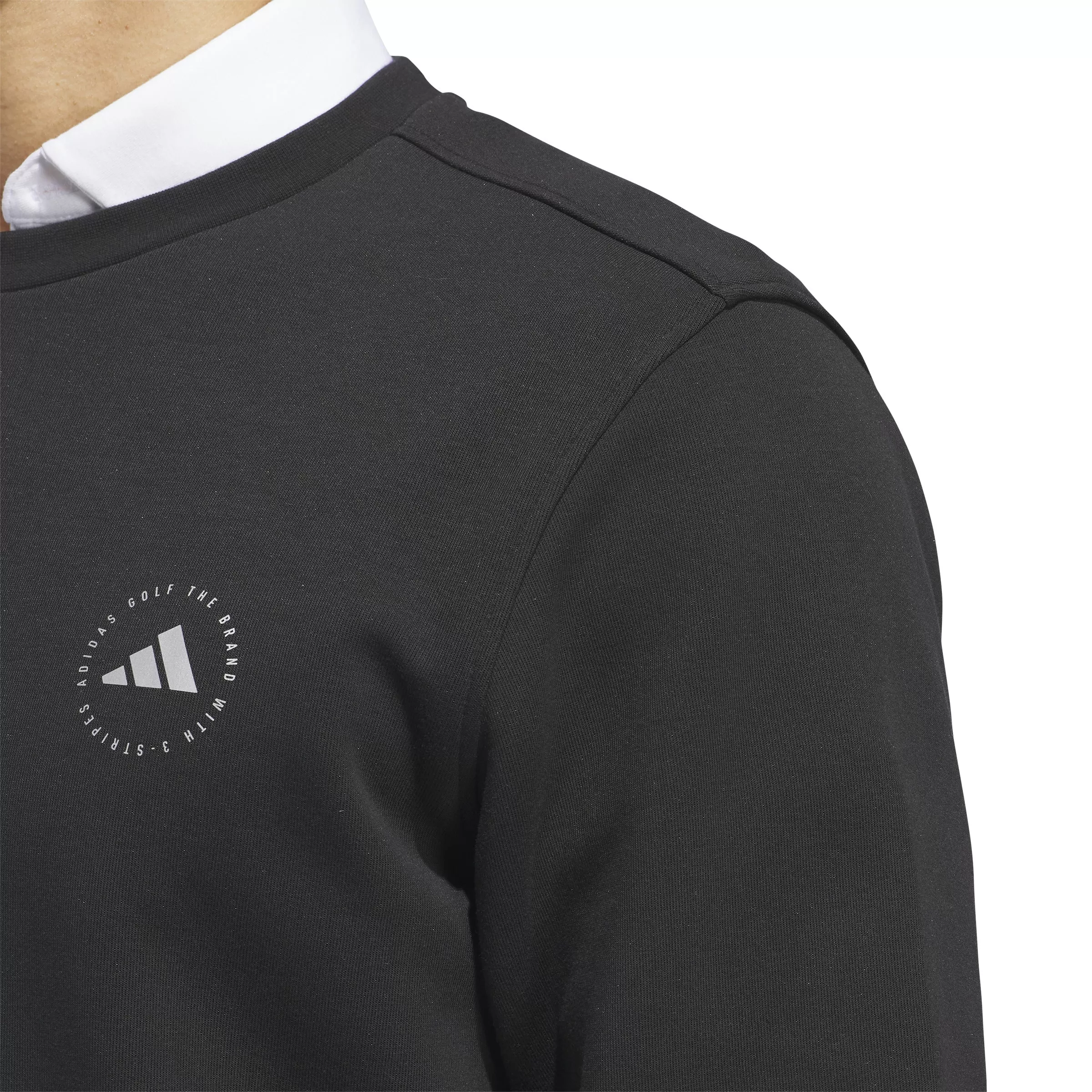 adidas Golf Crewneck Sweatshirt- Black SS24