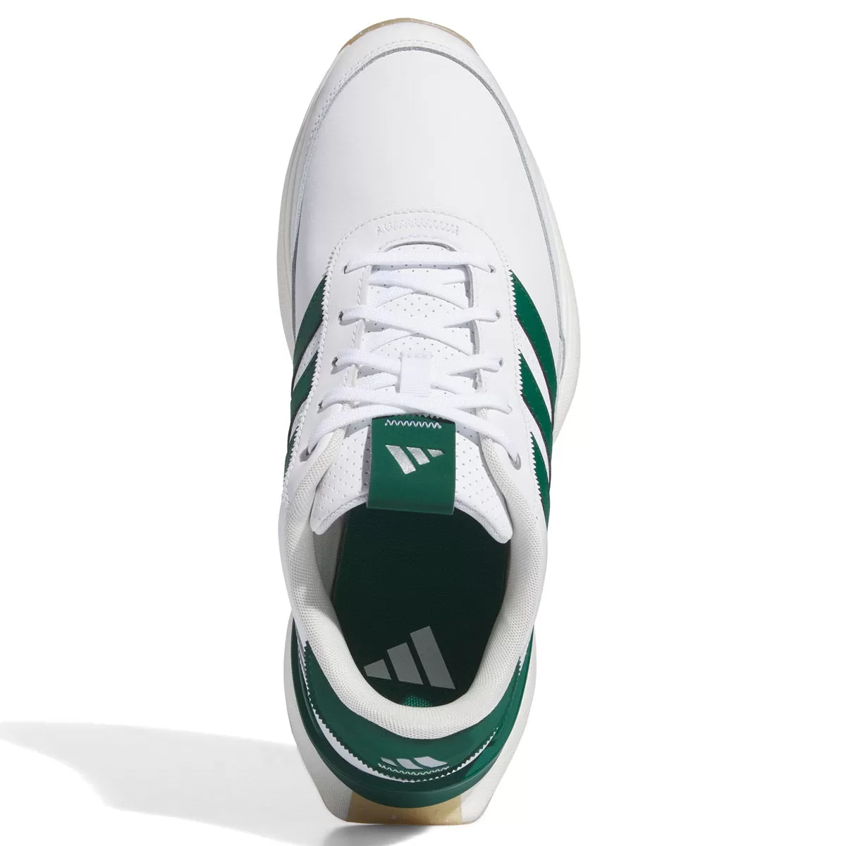 adidas S2G Spikeless Leather 24 Golf Shoes - White/Green/Gum