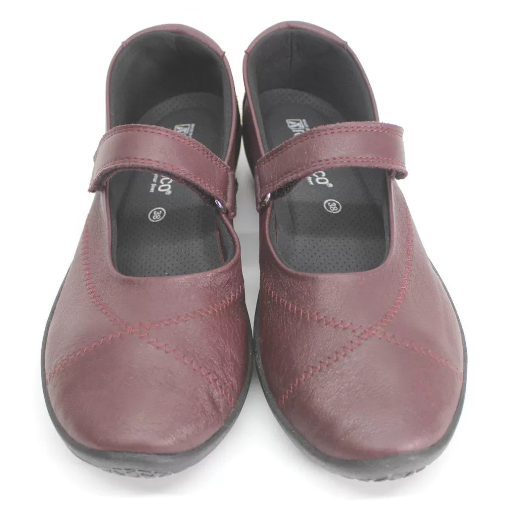 Arcopedico Mary Jane L18 Womens Shoes Bordeaux - UK 5