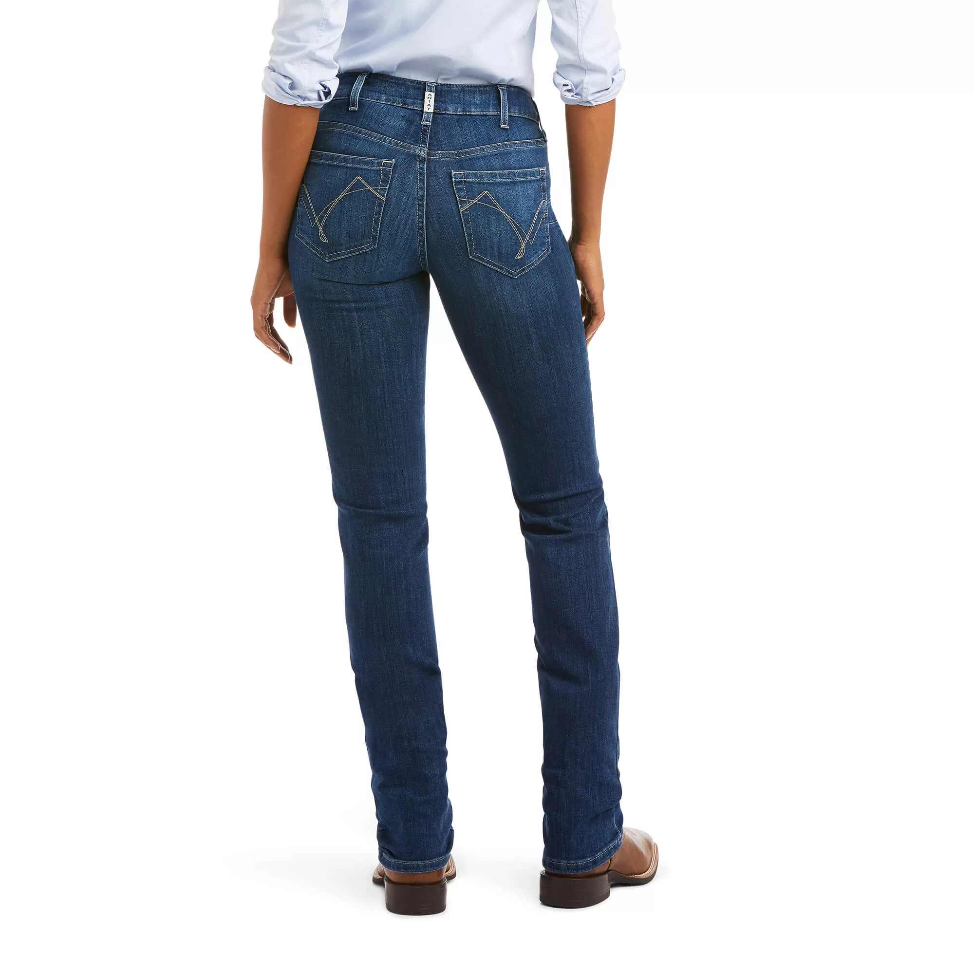 Ariat Womens R.E.A.L Perfect Rise Straight Leg Abby Mackenzie