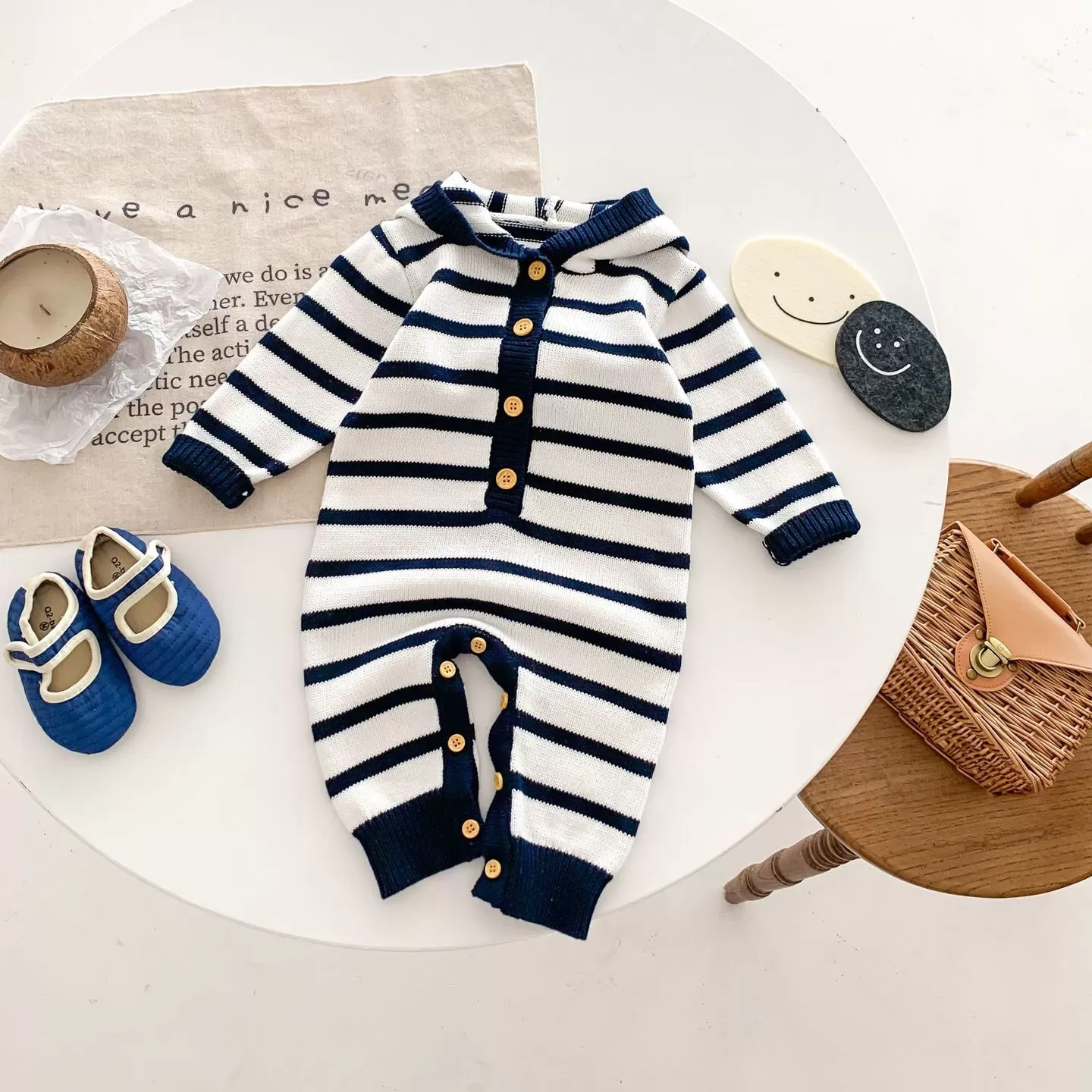 Baby Kid Boys Striped Jumpsuits Wholesale 23101948