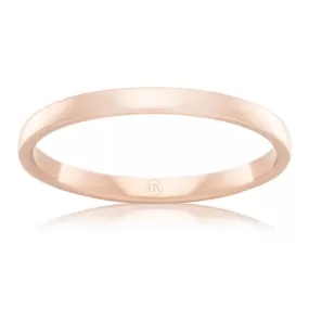 Barrel 2.5mm - 18ct Rose Gold