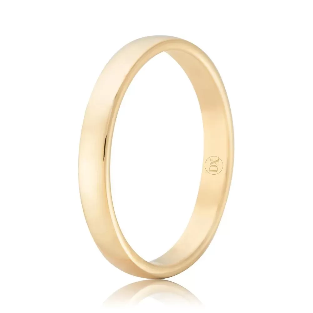 Barrel 2.5mm - 18ct Yellow Gold