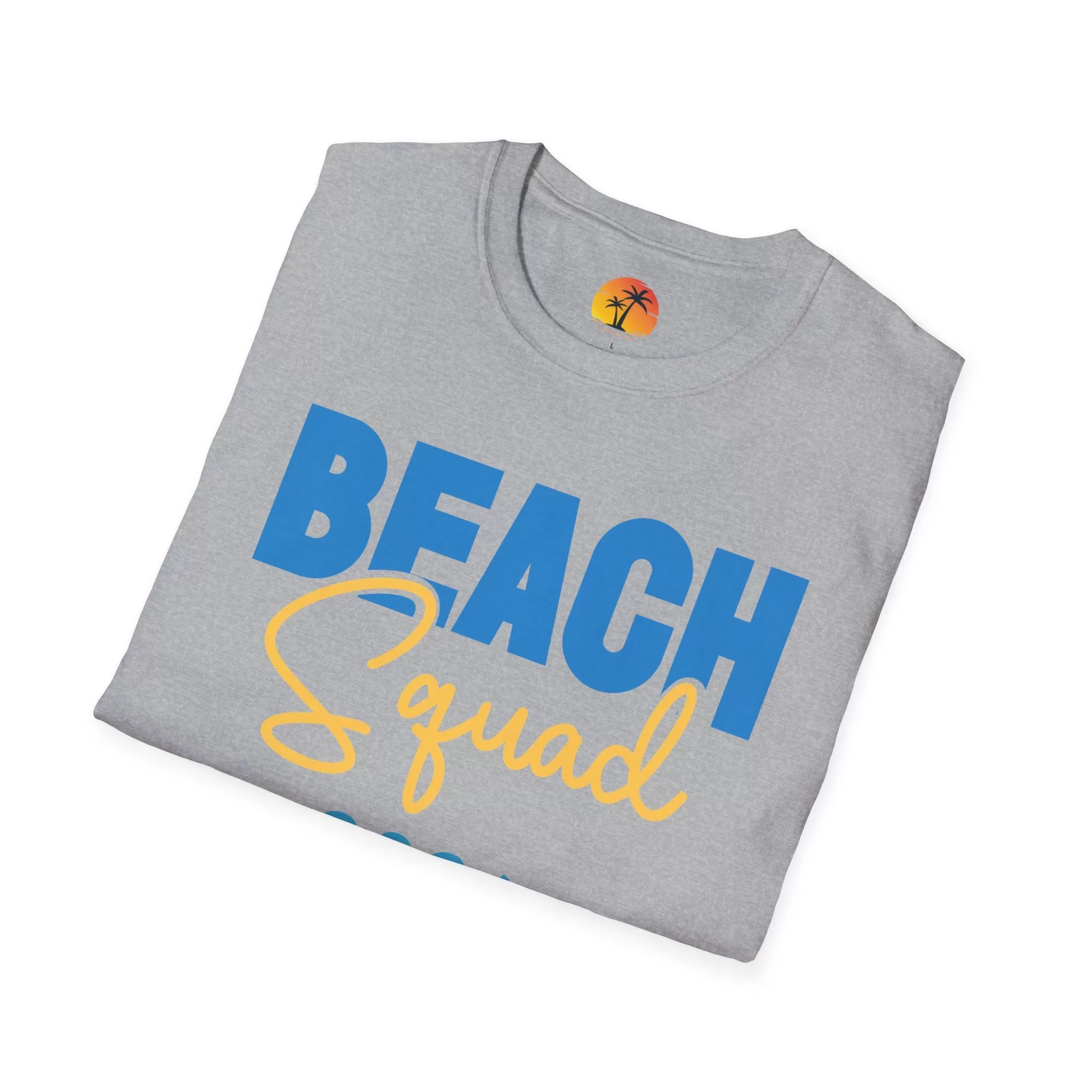 Beach T-Shirts Vacation Shirts for Friends Family 2024 Beach Squad Tee Unisex