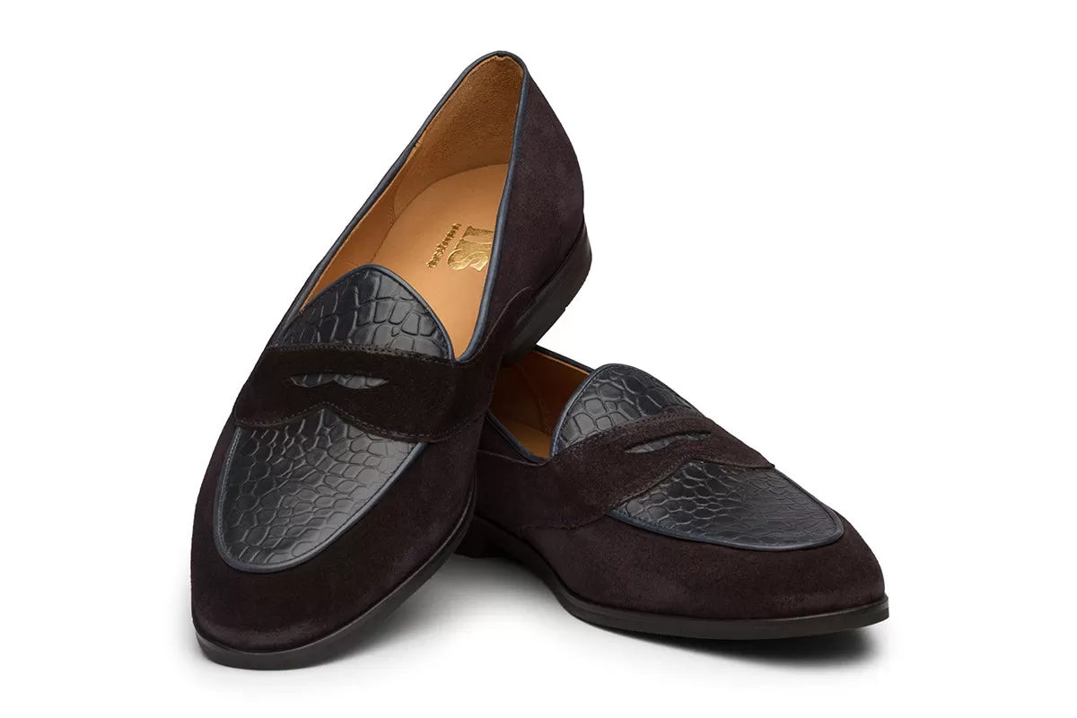 Belgian Loafer With Saddle /N