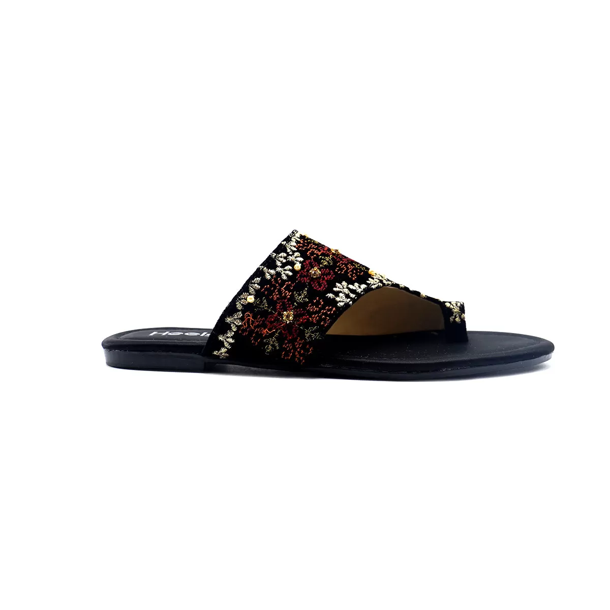 Black Ethnic Chappal L00500004