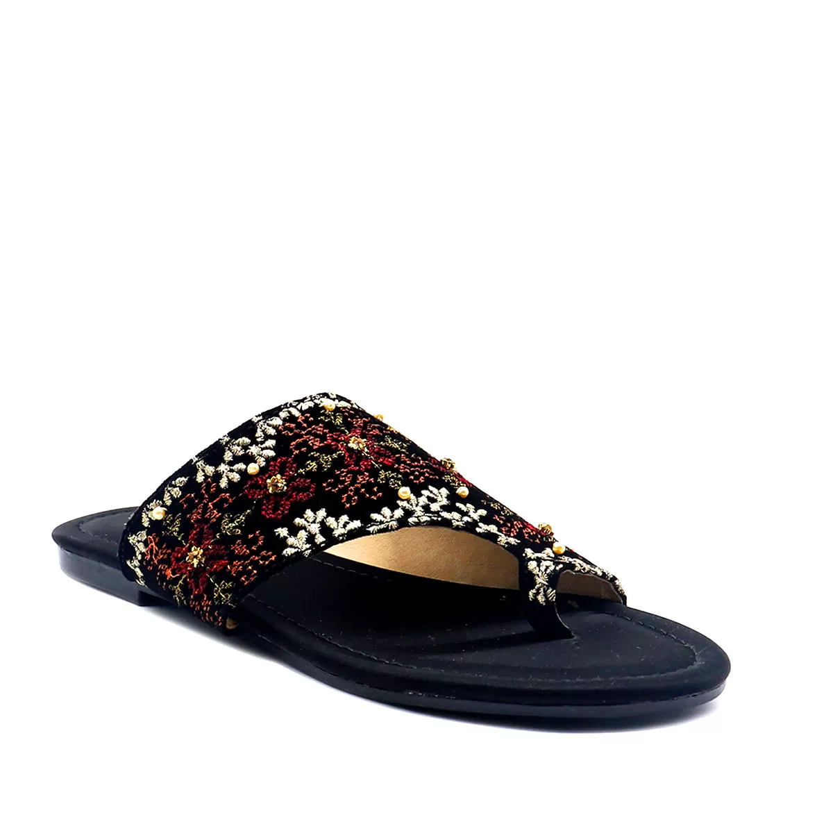 Black Ethnic Chappal L00500004