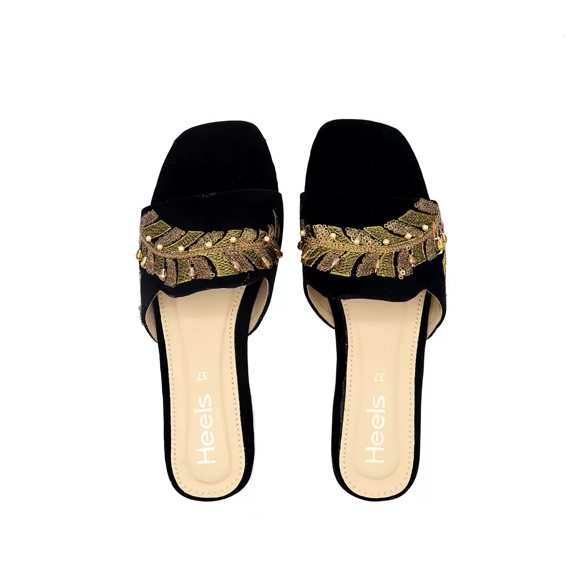 Black Ethnic Slipper L00350014