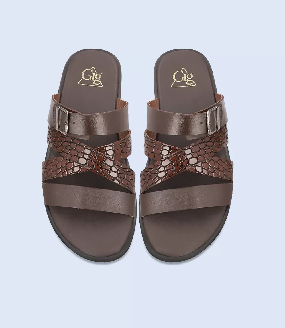 BM4987-CHOCO-Men Slipper