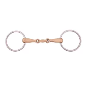 BR Cuprion Loose Ring Snaffle Bit