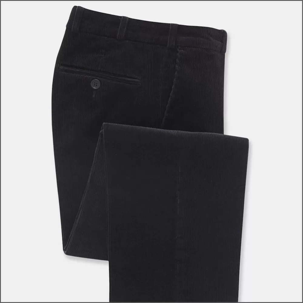 Brook Taverner Ellroy Navy Cord Trouser<><>