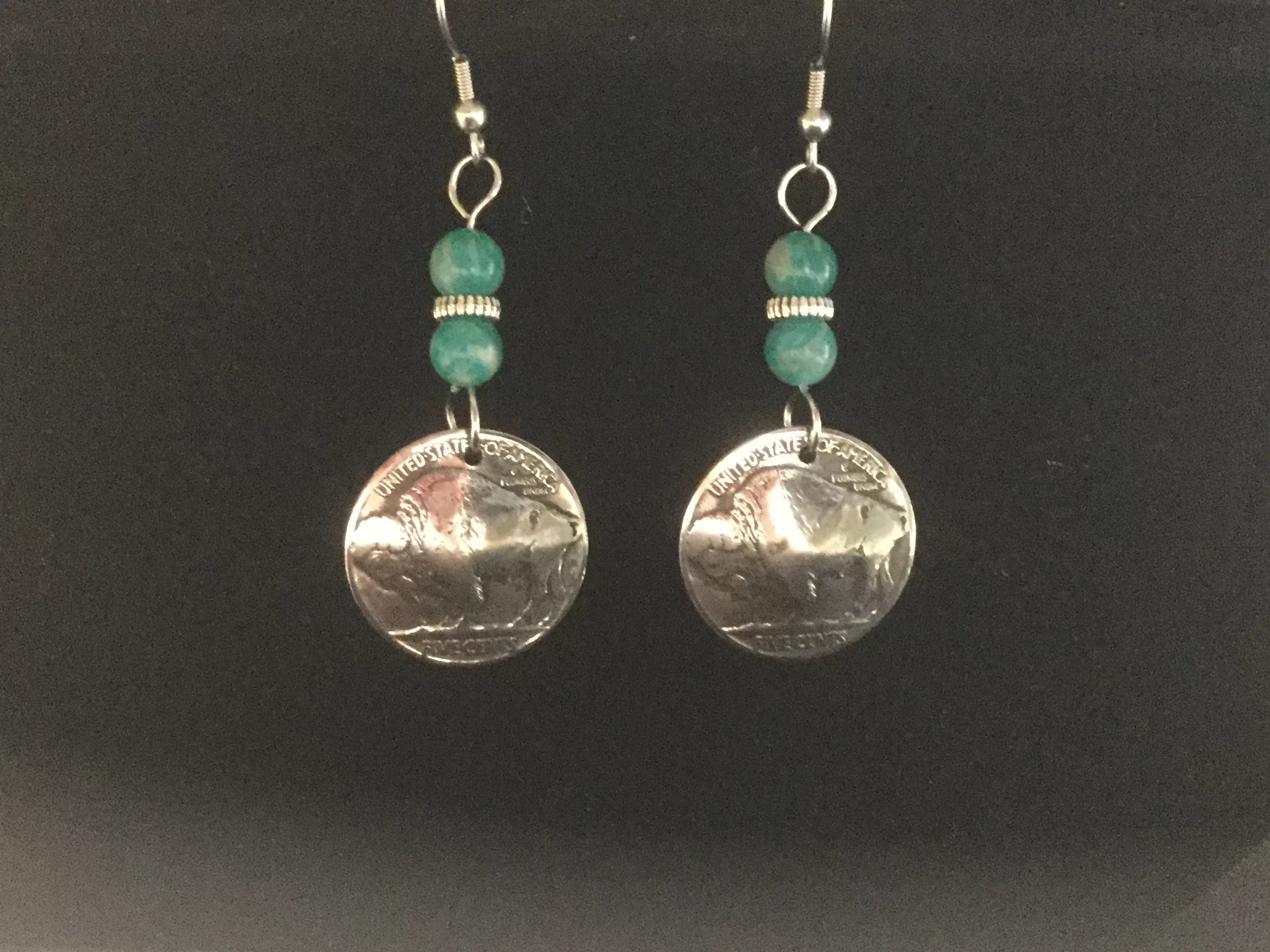 Buffalo Nickel Earrings