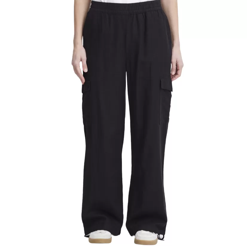 b.young women's cargo trousers Byfalakka 20814564 200451 black