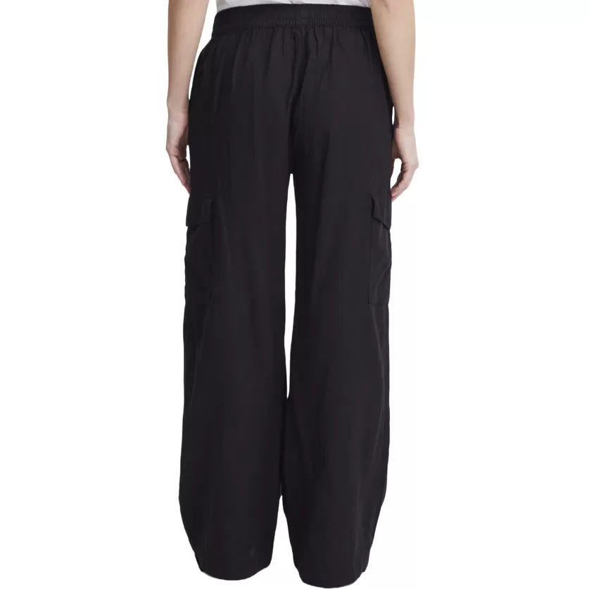 b.young women's cargo trousers Byfalakka 20814564 200451 black