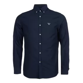 Camicia Uomo Barbour Oxford 3 Tailored Blu