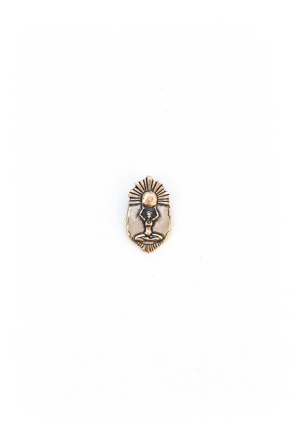 Catherine Michiels Bronze Surya Sun Goddess Charm