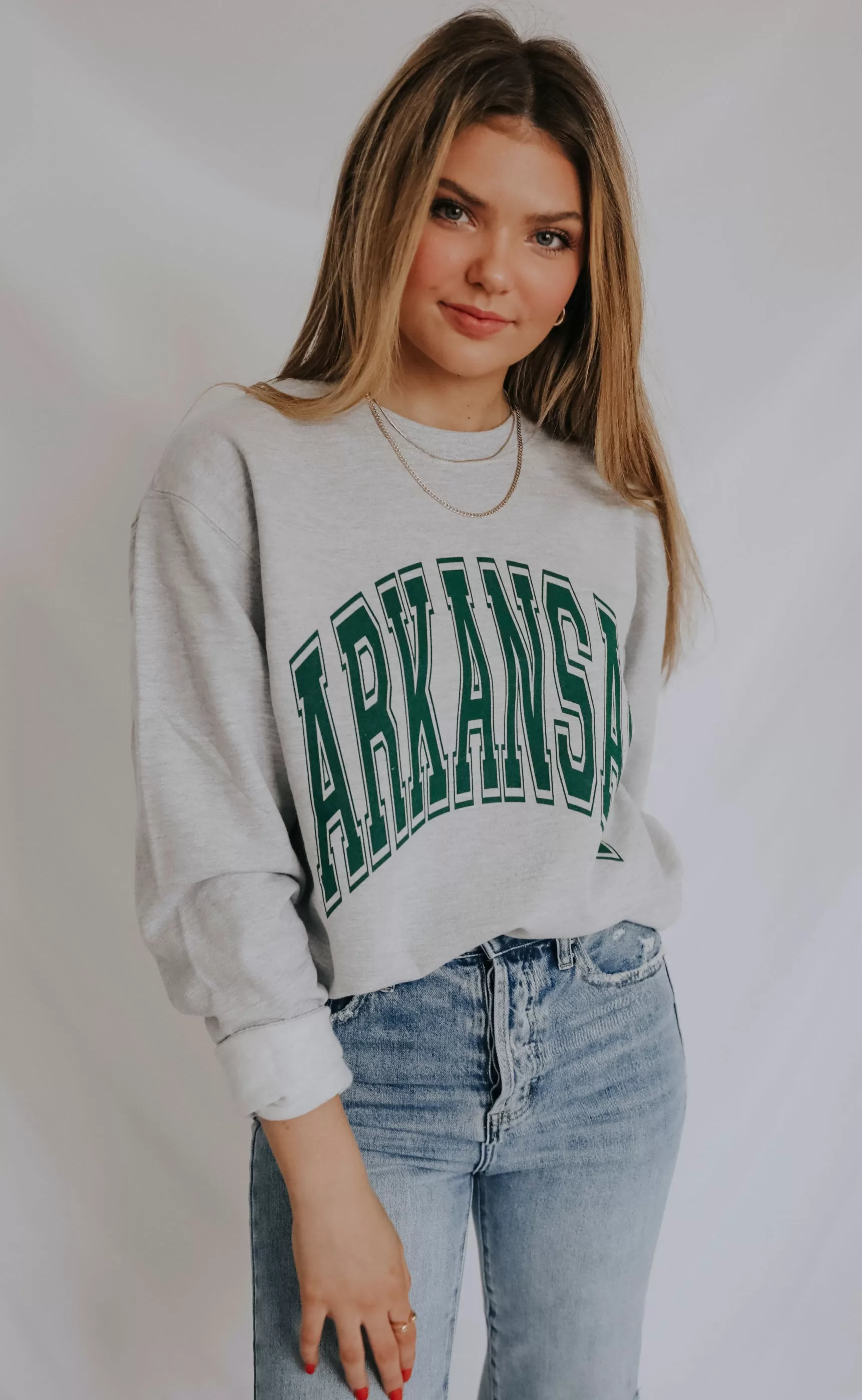 charlie southern: cypress state sweatshirt - arkansas