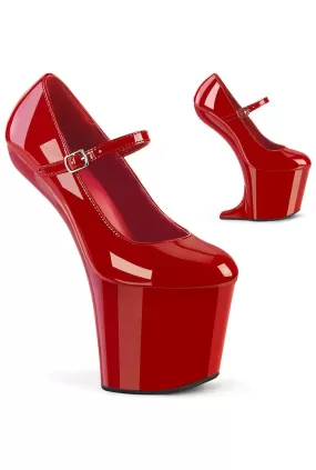 CRAZE-880 Red Patent Pump