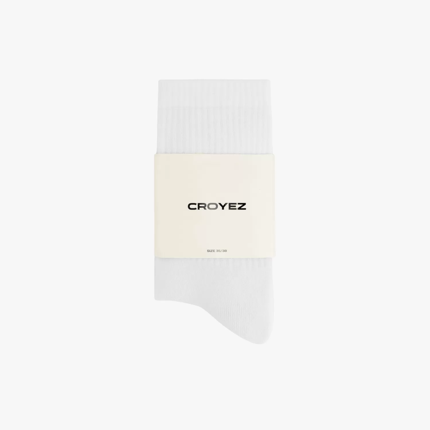 CROYEZ PARIS SOCKS 2-PACK - WHITE