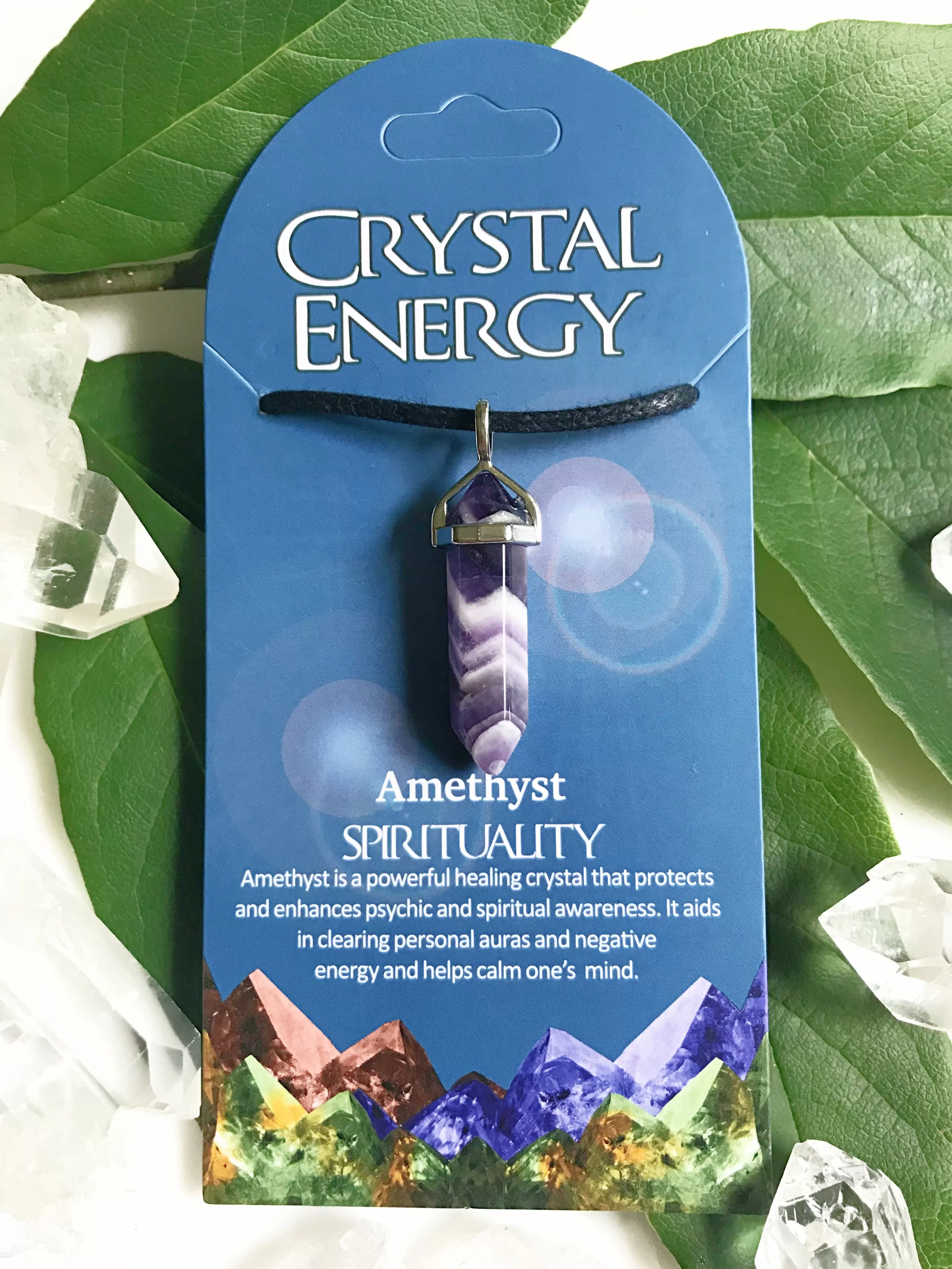 Crystal Energy Gemstone Pendants