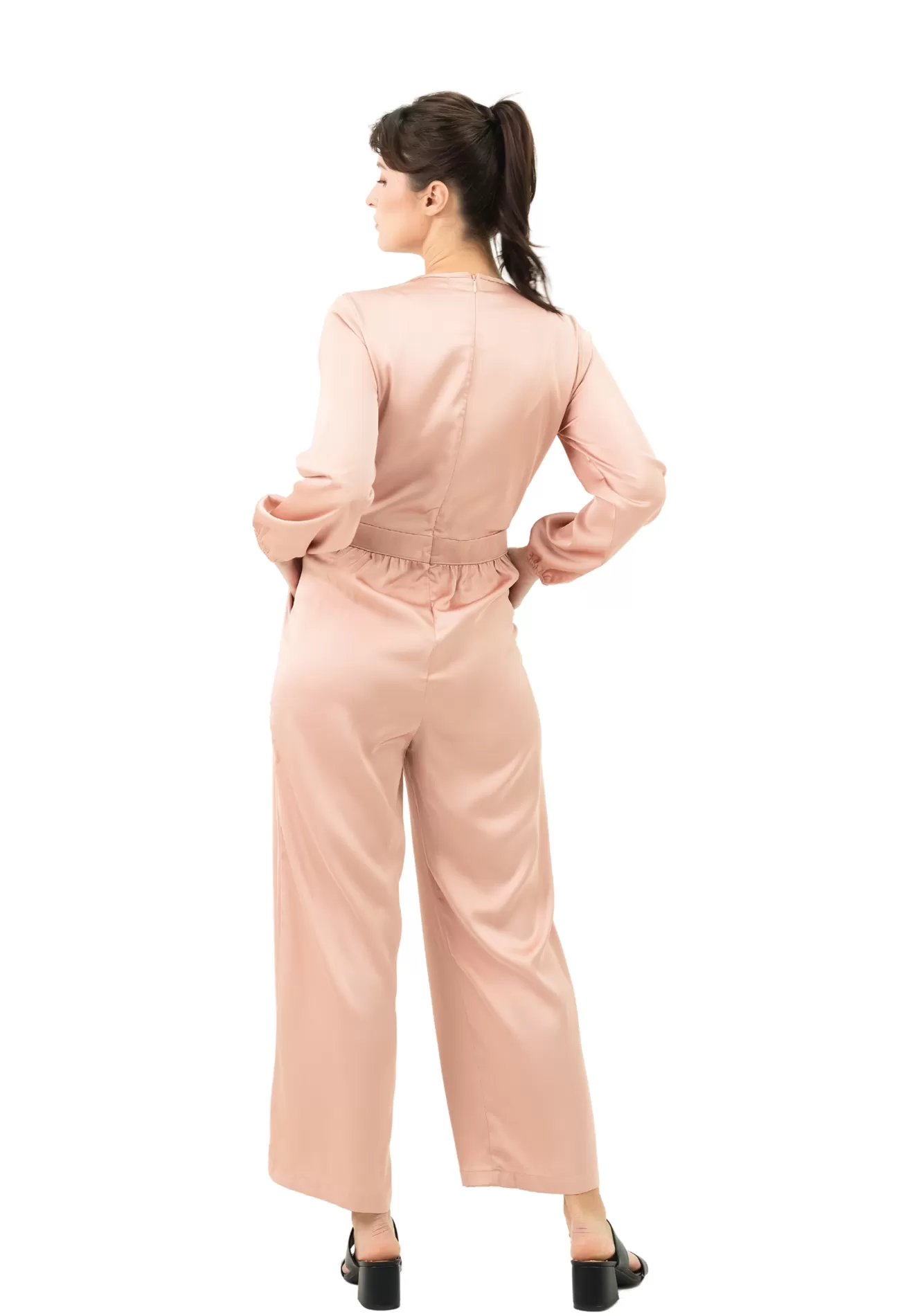 DAISY BY VOIR Satin Jumpsuit