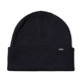 Edwin Watch Cap Beanie - Black