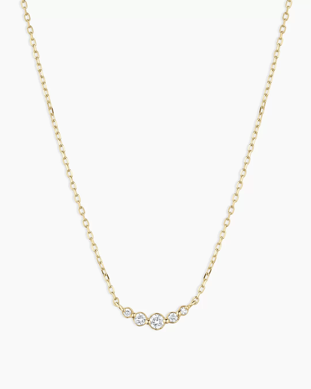 Elle Diamond Cluster Necklace