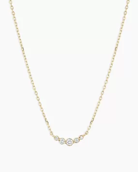 Elle Diamond Cluster Necklace