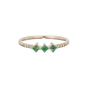 Emerald Harmony Ring