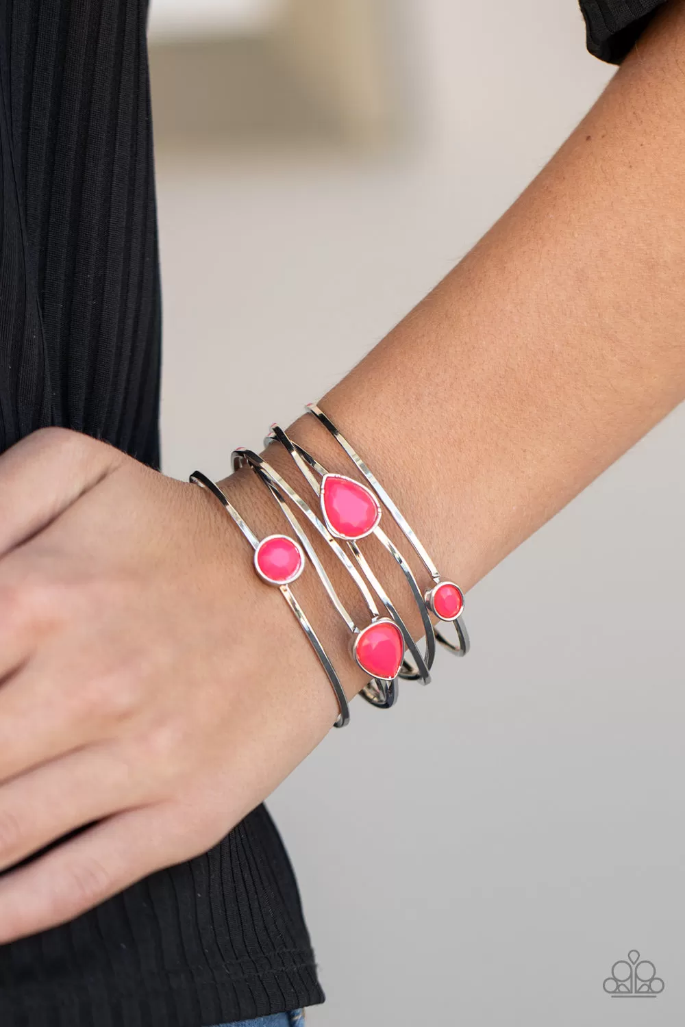 Fashion Frenzy - Pink Paparazzi Bracelet