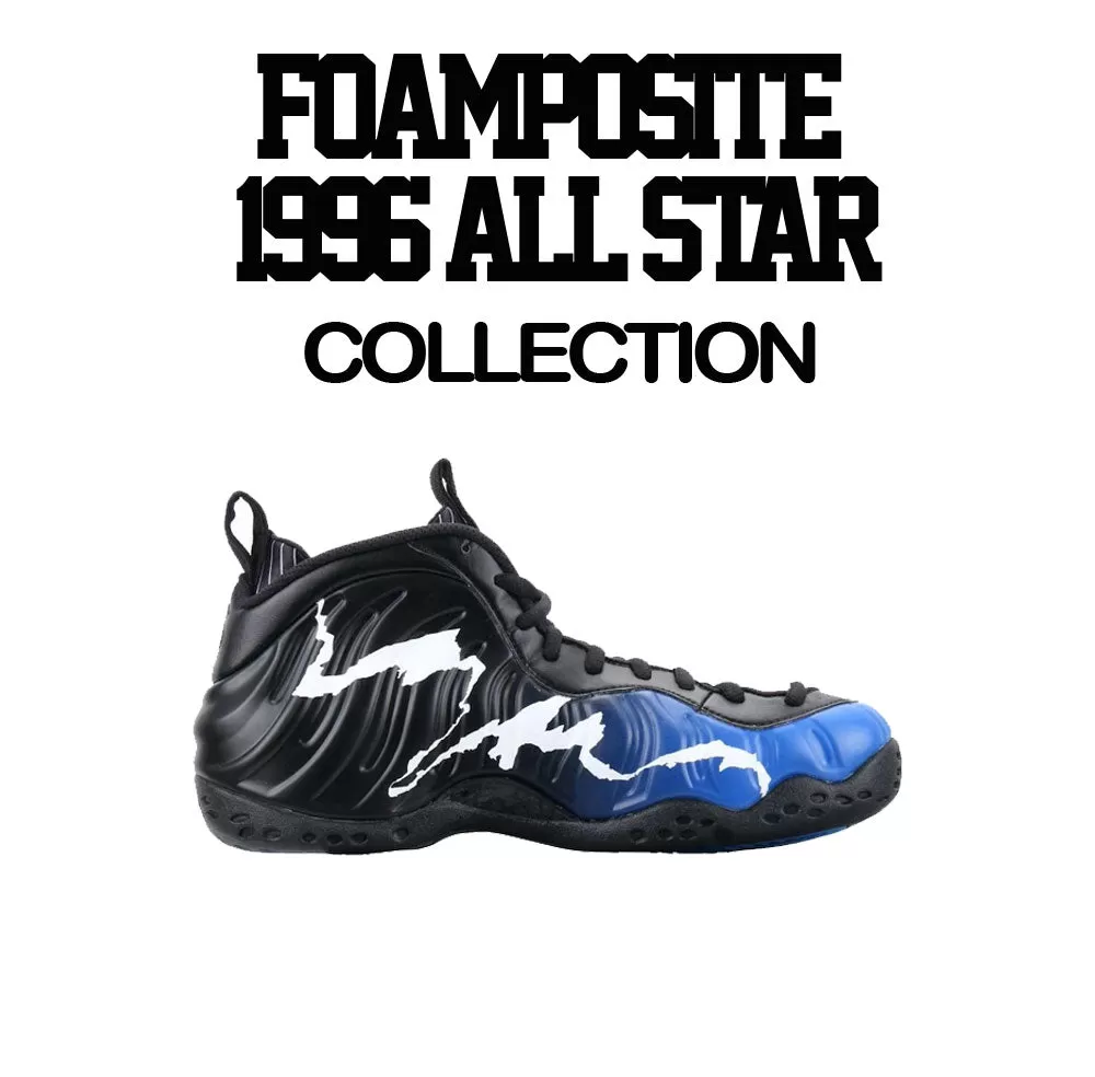 Foamposite 1996 All Star Shirt - Humble - Royal