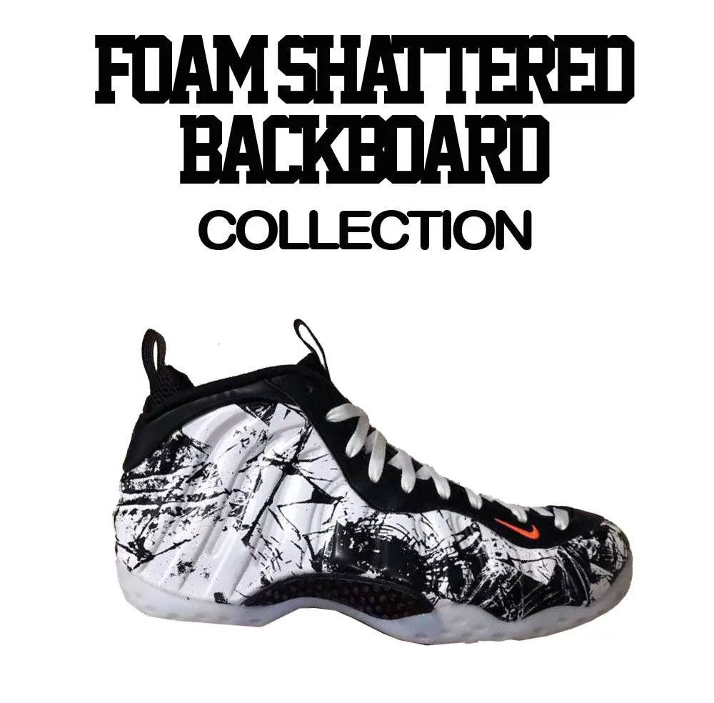 Foamposite Shattered Backboard Shirt - Penny Foam - Black