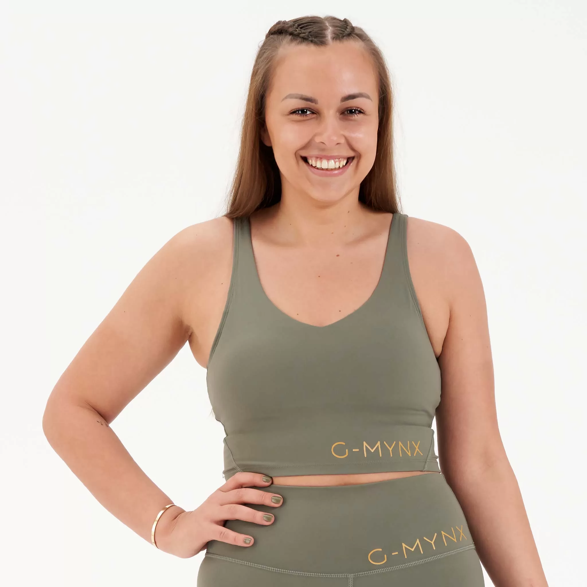 G-Mynx Signature Bra Tops (Kalm Khaki)