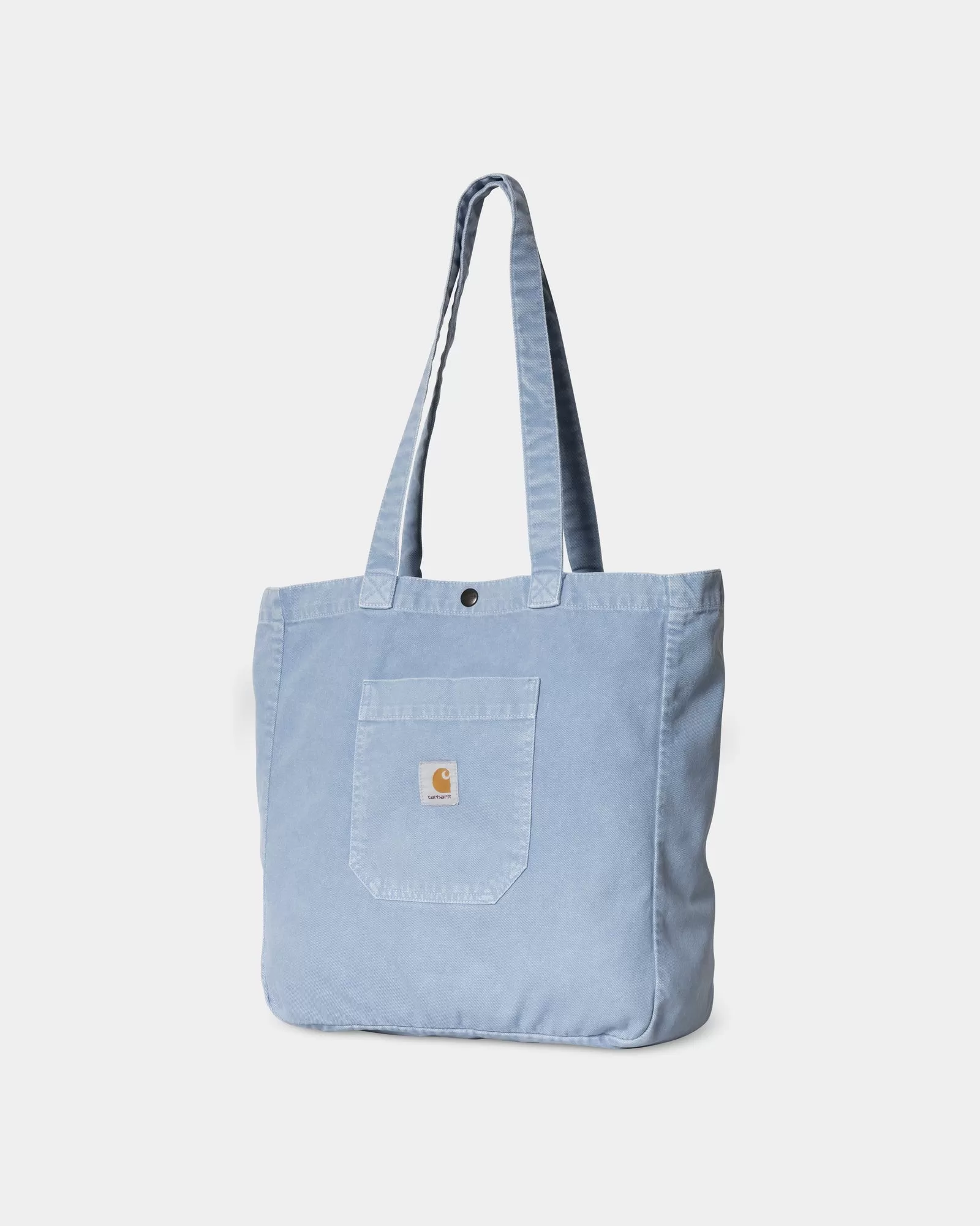 Garrison Tote | Frosted Blue (stone dyed)