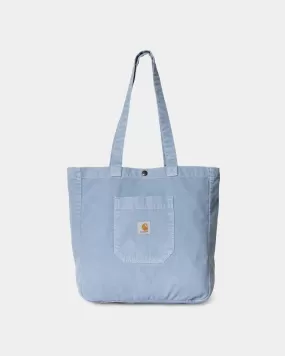 Garrison Tote | Frosted Blue (stone dyed)