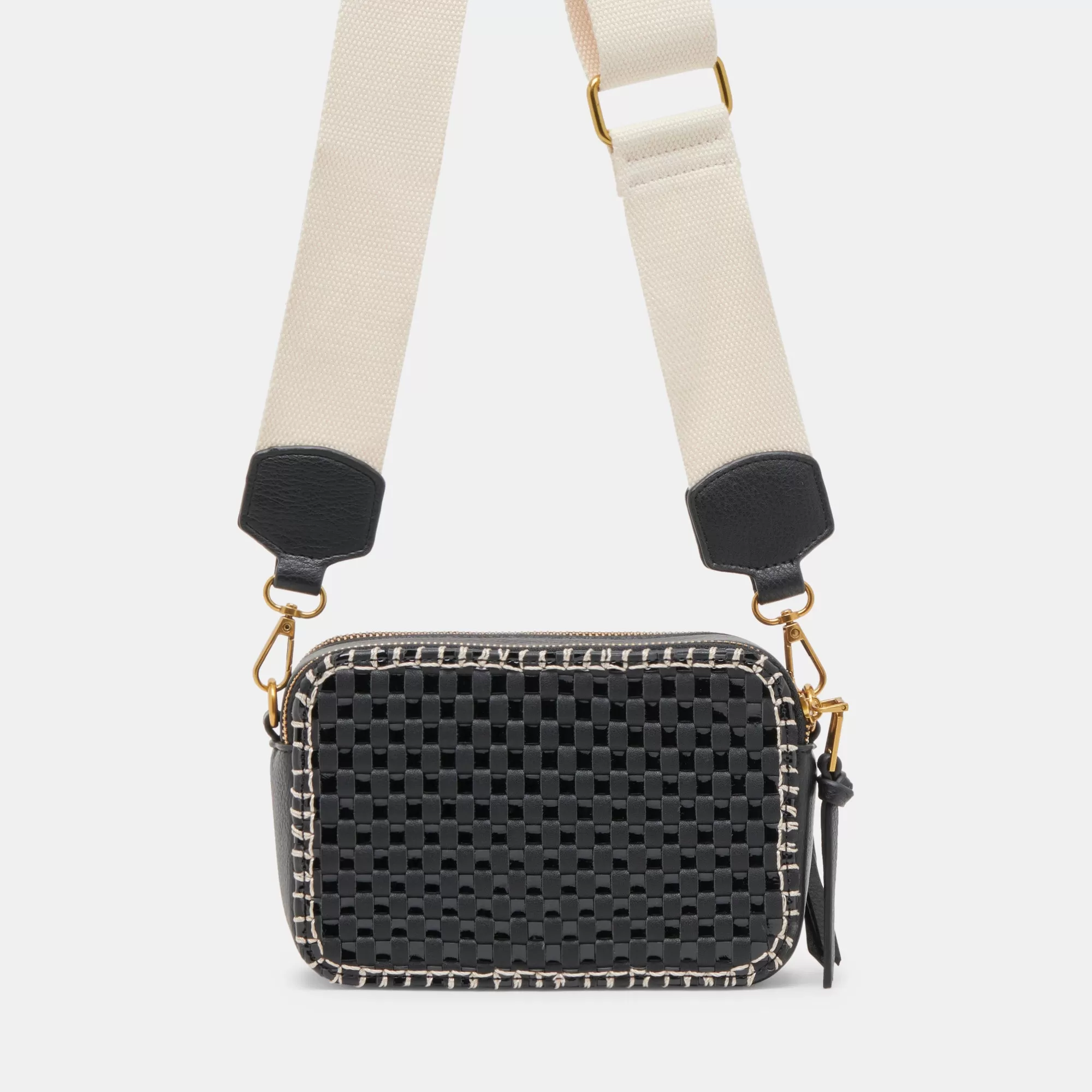 GLADYS CROSSBODY BLACK WOVEN